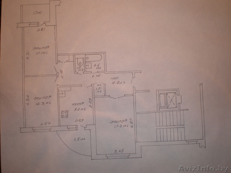 продается 3-х комн. квартира р-н 2 Третьяки - Изображение #1, Объявление #668709