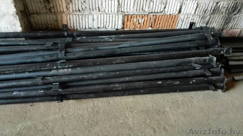 Столбы металлические для заборов с заглушками - Изображение #1, Объявление #1295823