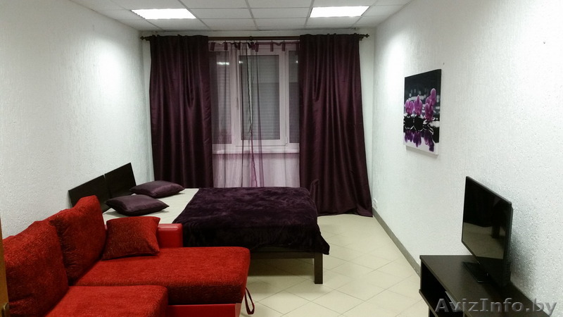 Современная 1-комн. кв. на сутки в Северном м-не г.Барановичи, Ледовый - Изображение #1, Объявление #1387378