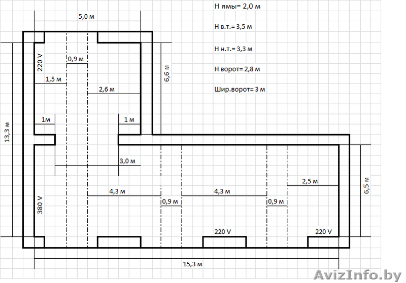 Продам блок из 4-х совместных гаражей в г. Барановичи - Изображение #1, Объявление #1607356