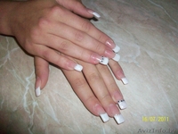 Накращивание ногтей гелем на типсах, формах - Изображение #2, Объявление #402850