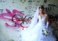 Белое1 свадебное платье - Изображение #1, Объявление #505441