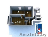 Трёхкомнатная квартира в кирпичном доме за разумную цену.  - Изображение #2, Объявление #575486