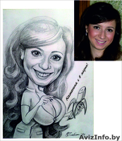 Портреты и Шаржи по фото - Изображение #6, Объявление #1055634