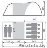 Сдам палатку Campus Harvard 3000 plus (4+2) - Изображение #1, Объявление #1103190