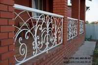 ковка, ворота, ограда, лестница, козырек, перила, навес, арка, мангал, решетка - Изображение #7, Объявление #1426590