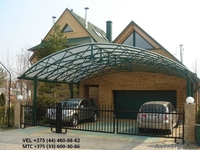 ковка, ворота, ограда, лестница, козырек, перила, навес, арка, мангал, решетка - Изображение #4, Объявление #1426590