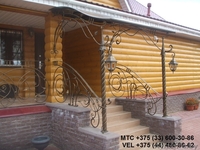 ковка, ворота, ограда, лестница, козырек, перила, навес, арка, мангал, решетка - Изображение #2, Объявление #1426590
