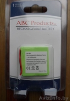      батарея к радиотелеф. 2,4 v на 600 mAh       - Изображение #2, Объявление #1616695