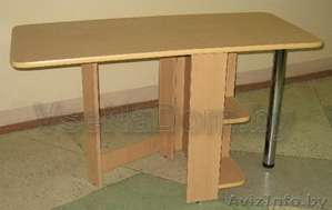 Большой выбор столов обеденных,  журнальных и столов-книг с доставкой