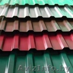 Профилированный лист для забора и крыши.