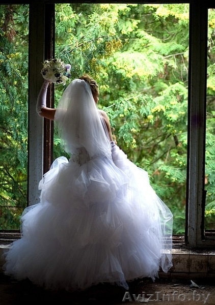 Белое1 свадебное платье - Изображение #3, Объявление #505441