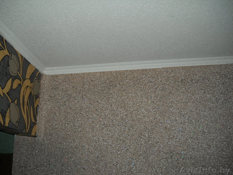 нанесение жидких акриловых обоев на потолки и стены.недорого.свой материал. - Изображение #2, Объявление #550331