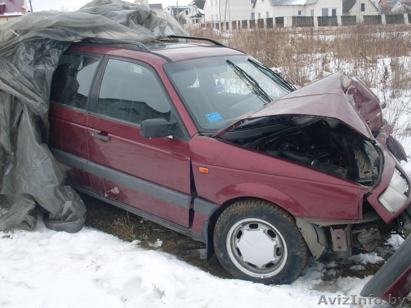 Фольцваген Пассат Б 3  1,8 моно Бордовый металик 1992г.в. - Изображение #3, Объявление #561127