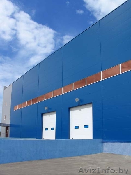 Ворота секционные. Ролллеты защитные. Промышленные ворота. - Изображение #1, Объявление #626654