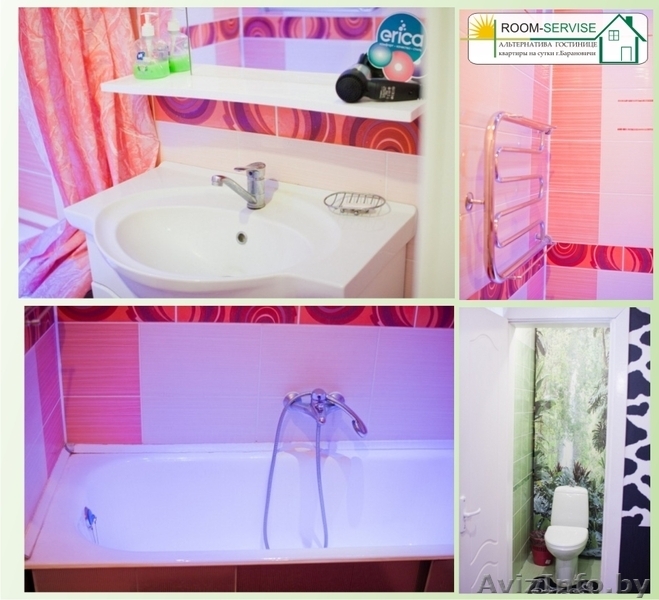 Сдам на сутки 1-ком. квартира Барановичи (Центр--WiFi) 726-00-00 мтс - Изображение #4, Объявление #671362