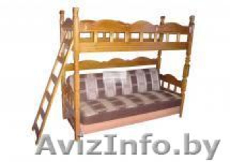 Новая мягкая мебель.Новые 2-ярусные кровати. 2-ярусная кровать с диваном. - Изображение #8, Объявление #768431