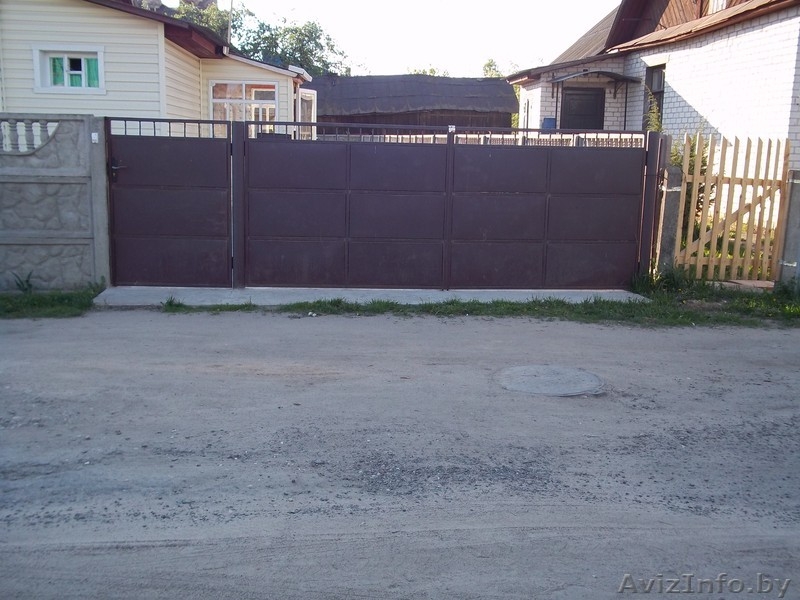 Изготовление и установка заборных секций, ворот, калиток, козырьков - Изображение #3, Объявление #799463