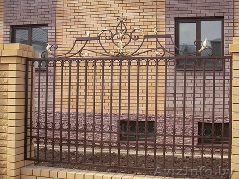 Изготовление и установка заборных секций, ворот, калиток, козырьков - Изображение #1, Объявление #799463