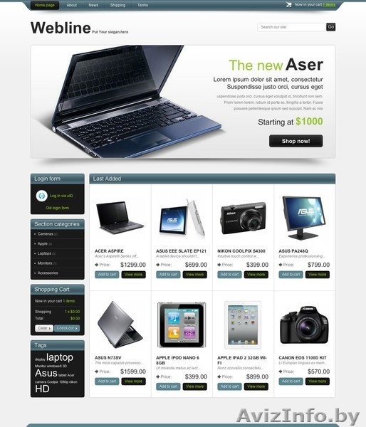 Создание и продвижение интернет сайтов в РБ и РФ - Изображение #3, Объявление #823000