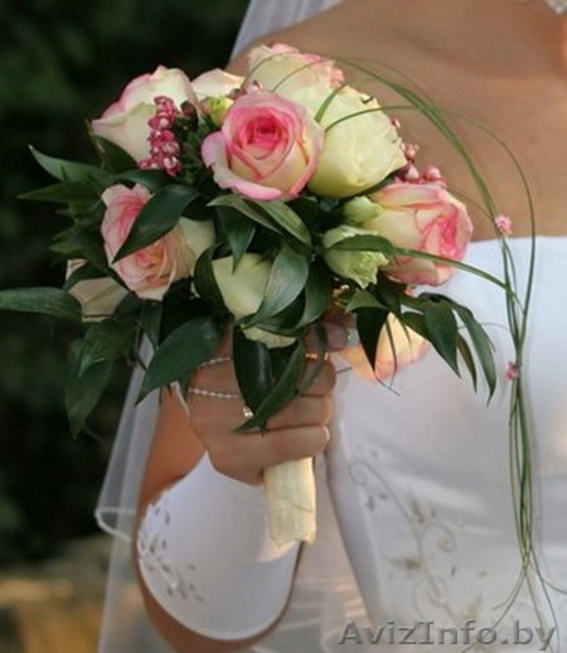 Свадебный букет, бутоньерка, поздравительные букеты. - Изображение #1, Объявление #1165028