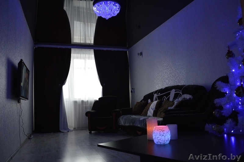 Стильная однокомнатная квартира в Барановичах  на часы, сутки, нед - Изображение #3, Объявление #1206061