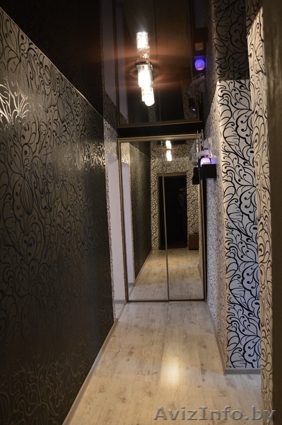 Стильная однокомнатная квартира в Барановичах  на часы, сутки, нед - Изображение #1, Объявление #1206061