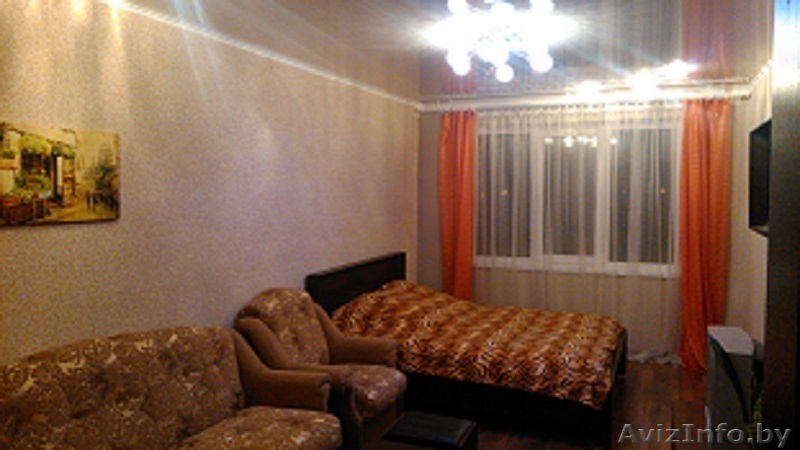 СТИЛЬНАЯ, УЮТНАЯ КВАРТИРА НА СУТКИ И ЧАСЫ НЕДАЛЕКО ОТ ТРАССЫ М1. - Изображение #1, Объявление #1247519