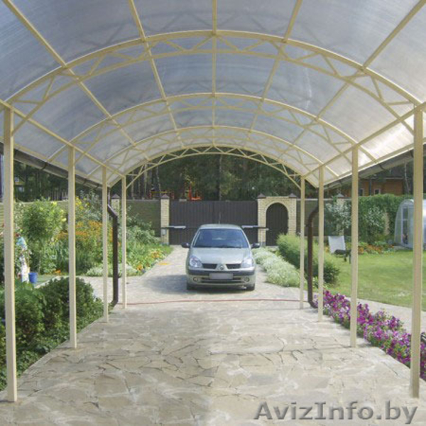 Навес для машины в Барановичвх - Изображение #2, Объявление #1372875