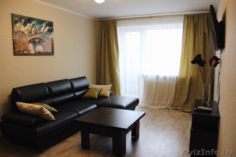 Уютная 3-хкомнатная квартира в центре города на сутки - Изображение #1, Объявление #1507237