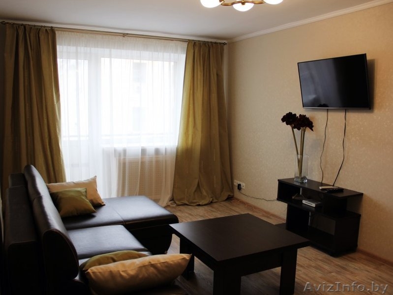 Уютная 3-хкомнатная квартира в центре города на сутки - Изображение #2, Объявление #1507237