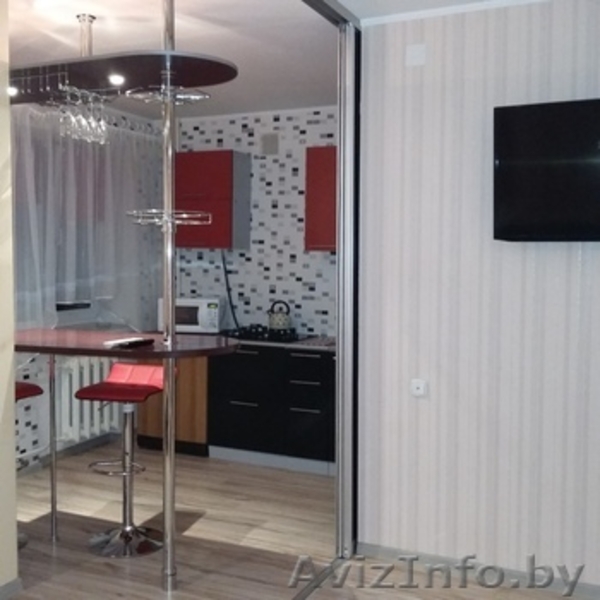 Стильная квартира-студия в центре на часы, сутки, недели. - Изображение #4, Объявление #1334958