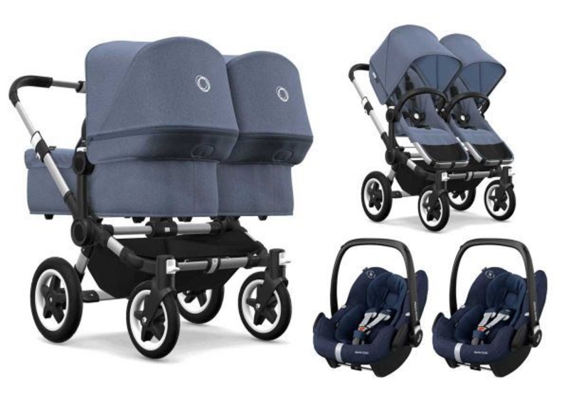 Bugaboo Donkey 2 Twin с Maxi-Cosi CabrioFix - Изображение #2, Объявление #1676474